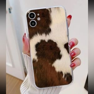cow print phone case